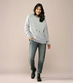 Hot Caroline Tensen Canora Hoodie Grijs DAMES Truien & Cardigans