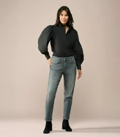 Best Caroline Tensen Carberry Blouse Zwart DAMES Overhemden & Blouses