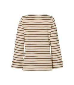 DAMES Mart Visser Caroline Tensen Chester Streep Top Ecru /