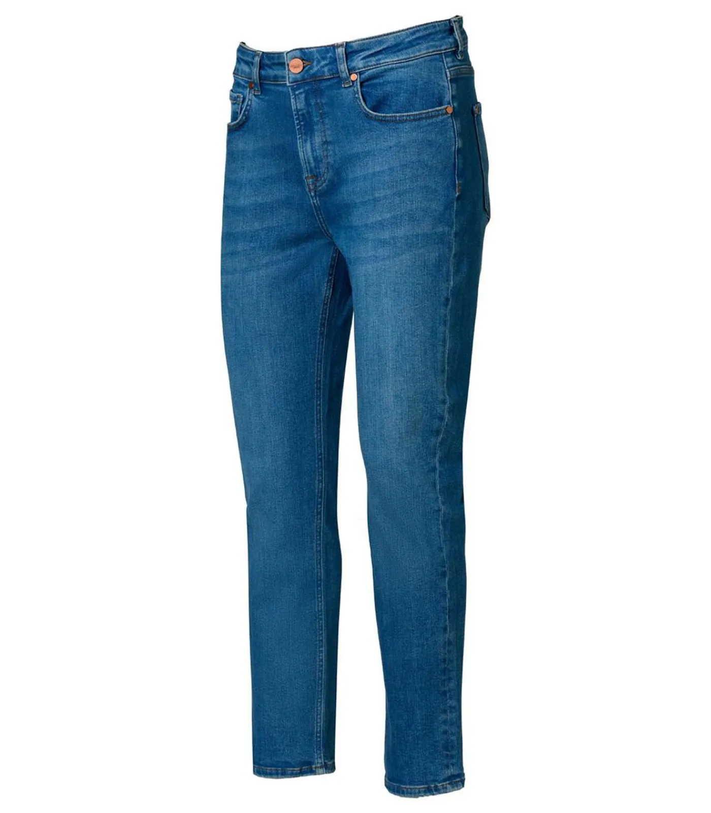 DAMES Mart Visser Caroline Tensen Detroit Broek Medium Blauw Denim