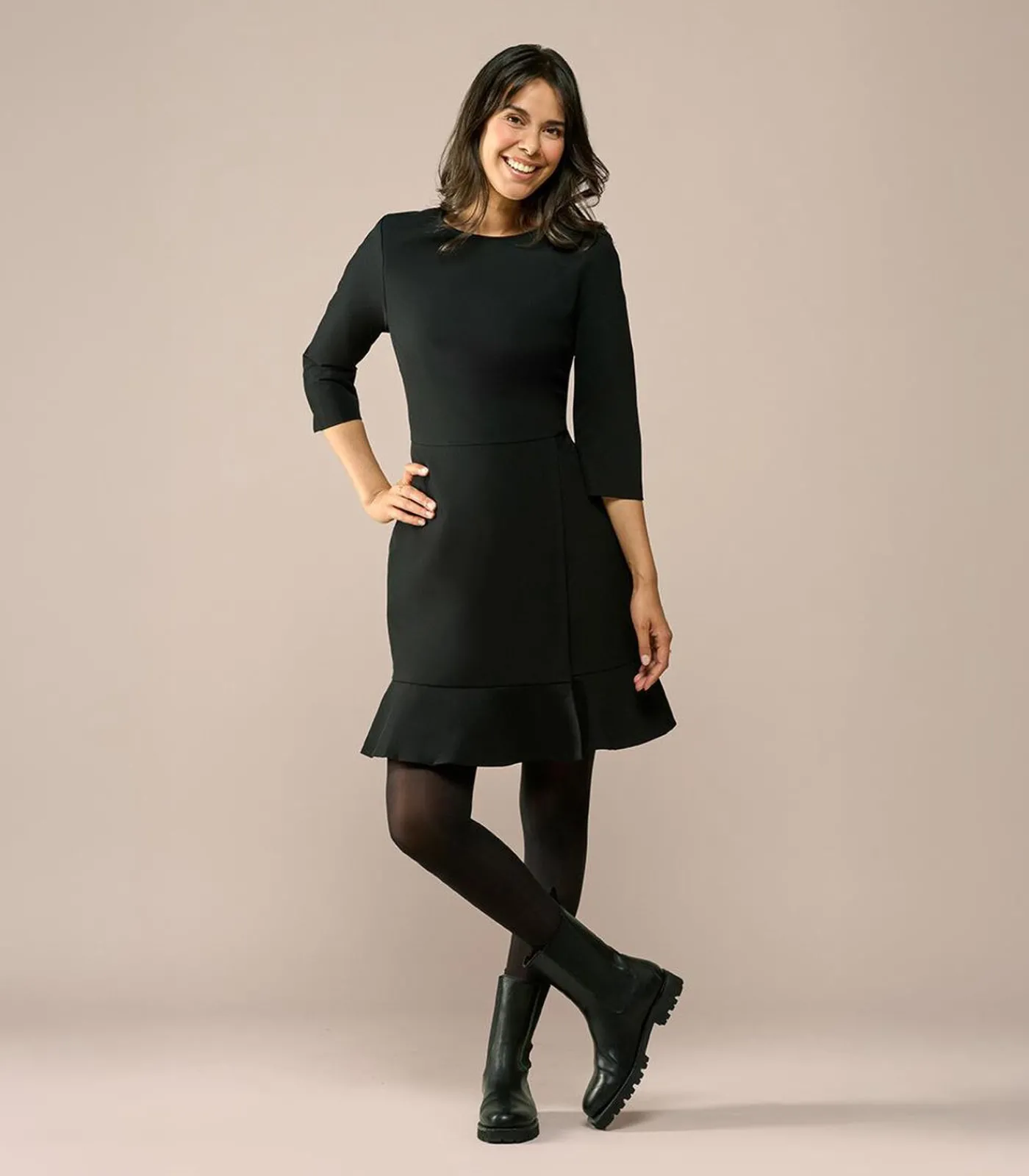 DAMES Mart Visser Caroline Tensen Franklin Jurk Zwart