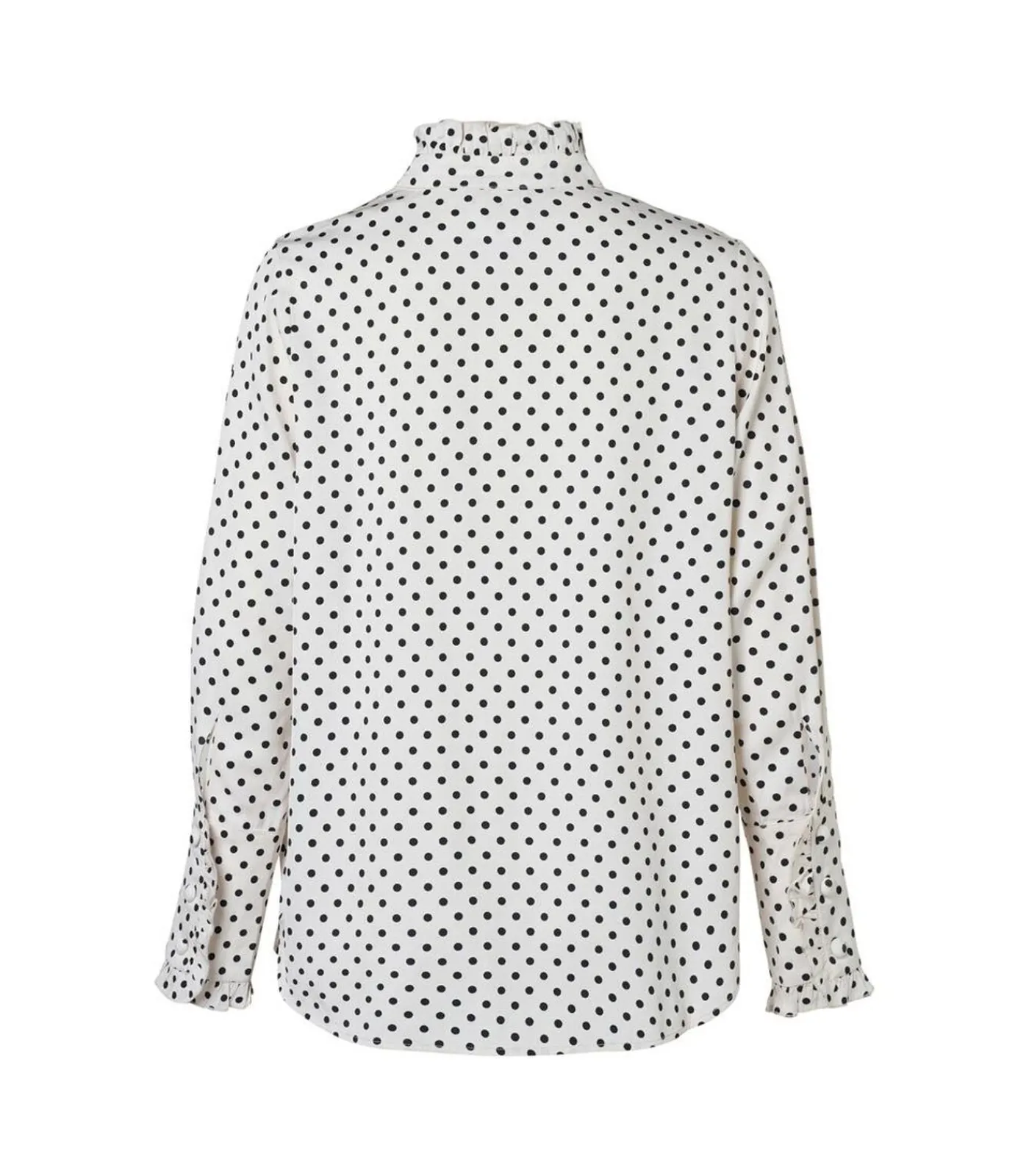 Clearance Caroline Tensen Rivers Print Blouse / Zwart DAMES Overhemden & Blouses