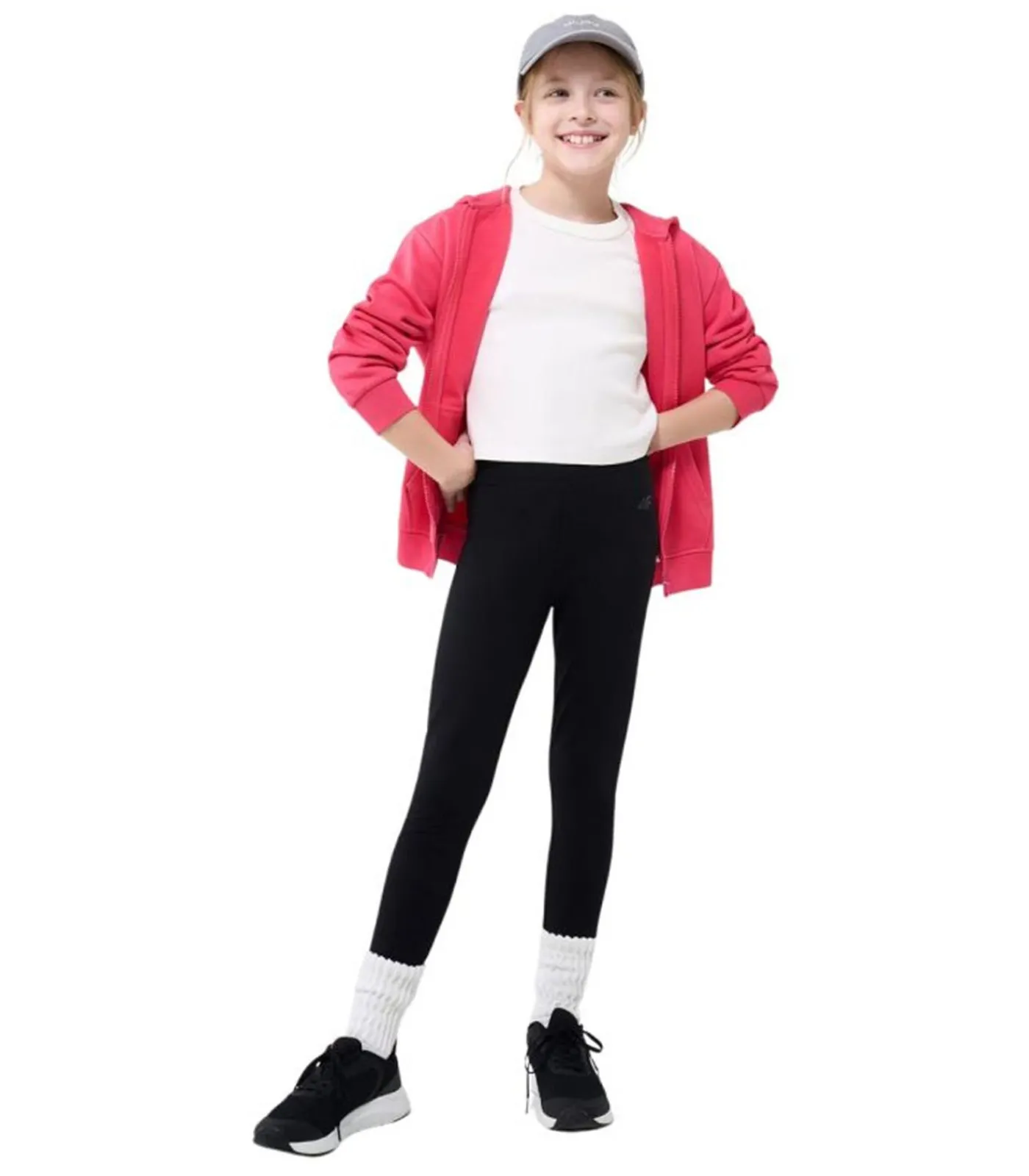 Sale CAS F220 - Leggings - Zwart Kinderen Shorts & Broeken