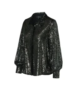 Discount Cerise Blouse Grijs DAMES Overhemden & Blouses