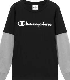 Kinderen Champion T-Shirt Met Lange Mouwen