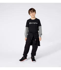 Kinderen Champion T-Shirt Met Lange Mouwen