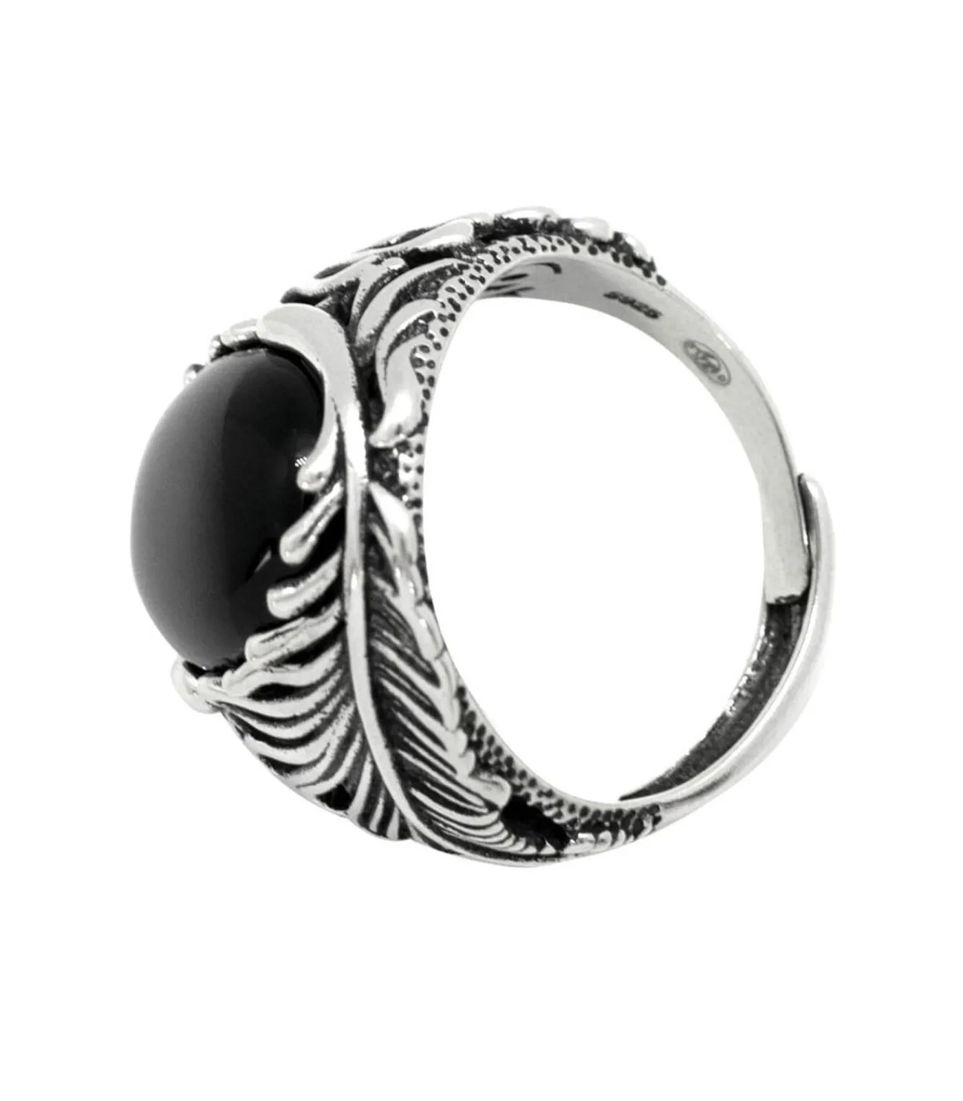 Heren MES BIJOUX Charles Herenring Zilver