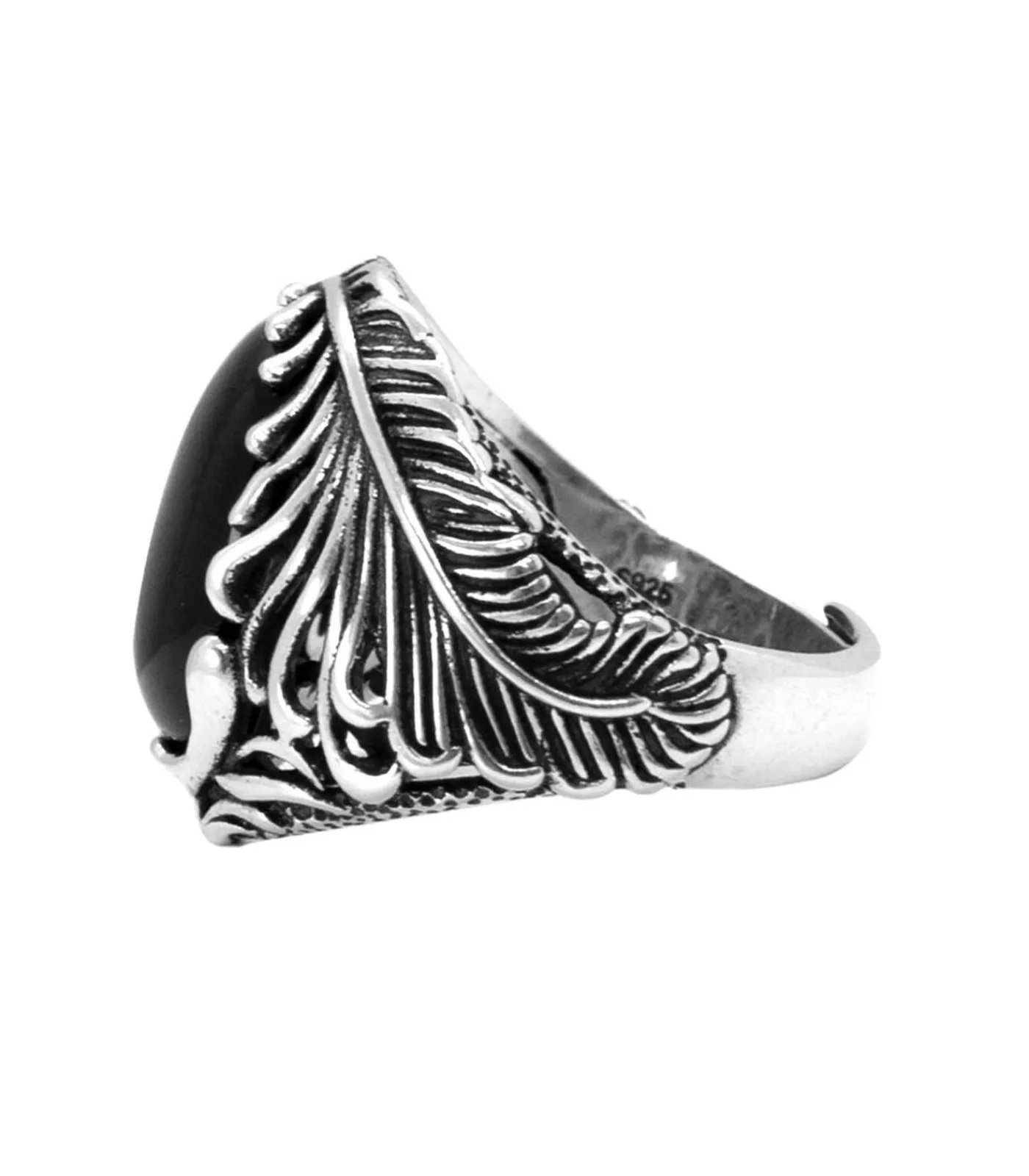 Heren MES BIJOUX Charles Herenring Zilver