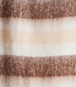 Sale Écharpe écrue met brede strepen DAMES Sjaals