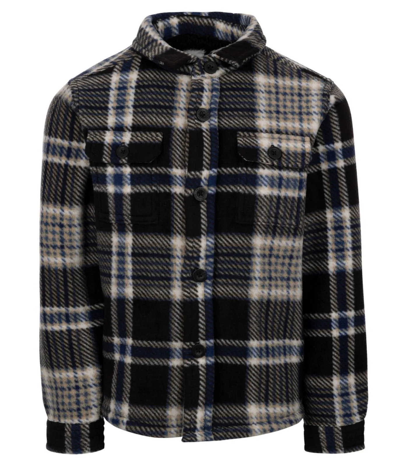 Kinderen Trespass CHECKLEY - Shirt - Zwart