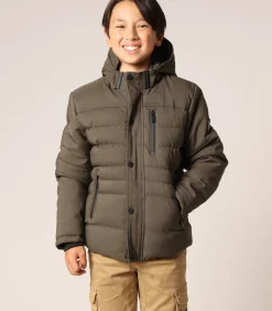 Kinderen Deeluxe CHIRO - Gewatteerde parka met capuchon en ritszakken