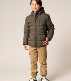 Kinderen Deeluxe CHIRO - Gewatteerde parka met capuchon en ritszakken