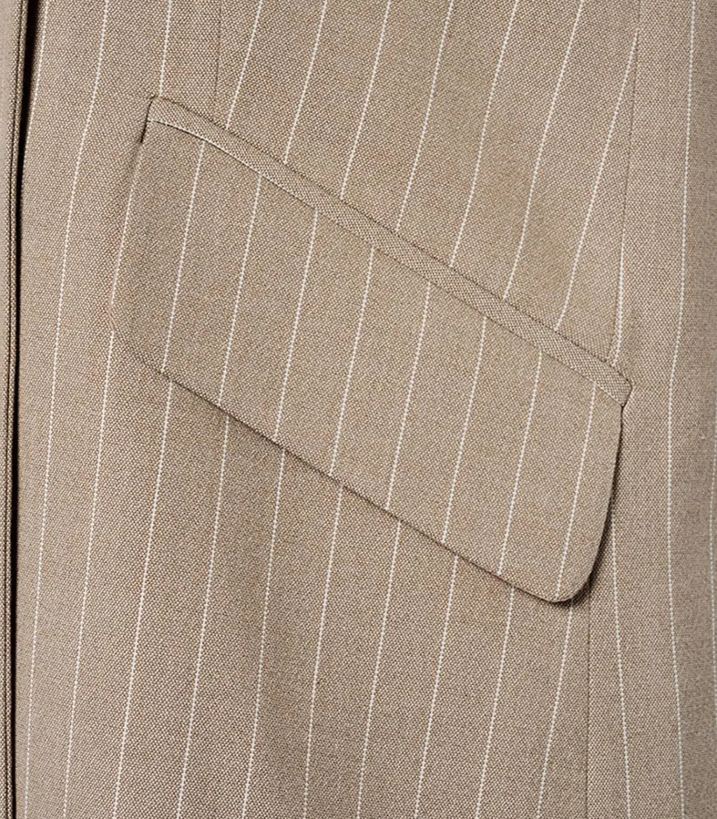 Discount Chloe Gilet Zand / Offwhite DAMES Maatpakken & Blazers