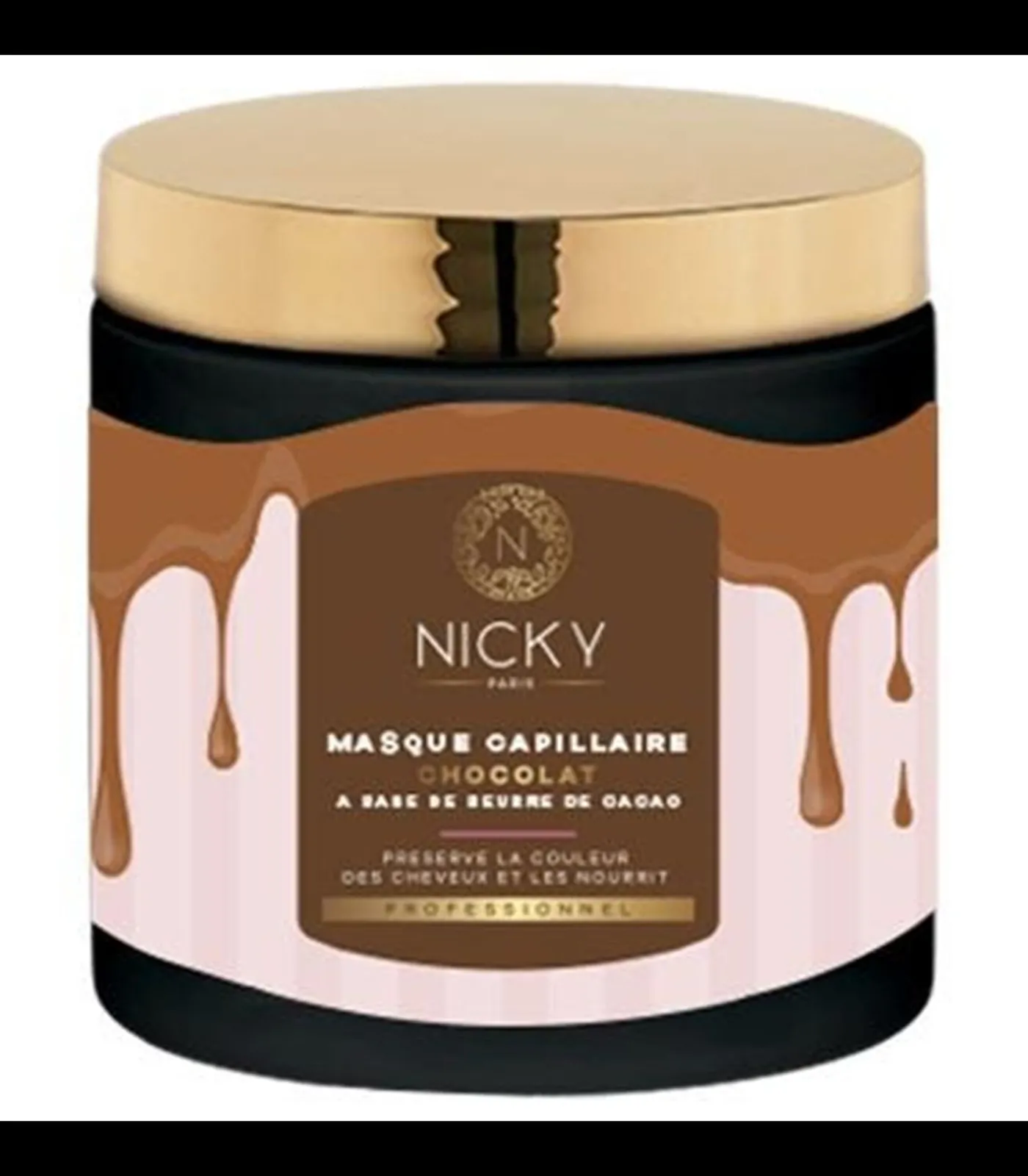 Clearance Chocolade Haarmasker op Basis van Cacaoboter Haarolie