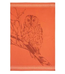 Coucke CHOUETTE - Theedoek van katoenen jacquard