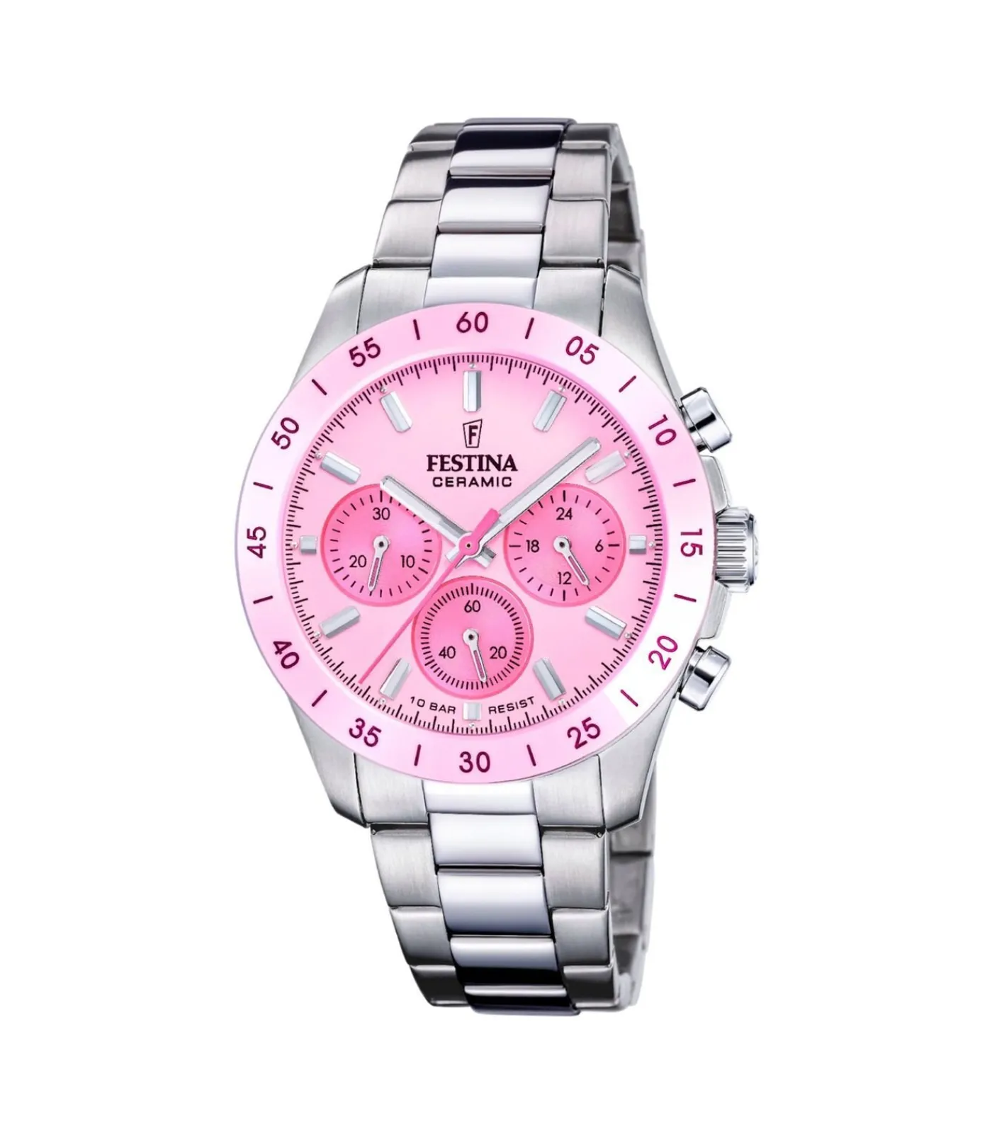 Clearance Chronograaf Ceramic DAMES Horloges