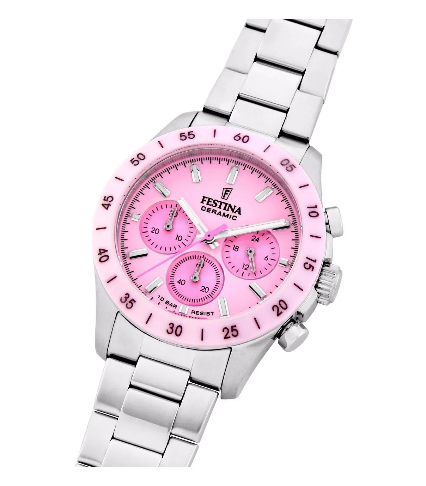 Clearance Chronograaf Ceramic DAMES Horloges