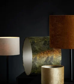 Light & Living Cilinder Lampenkap Amazone - Groen - Ø40x30cm