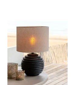 Light & Living Cilinder Lampenkap Breska - Parel Wit - Ø40x30cm