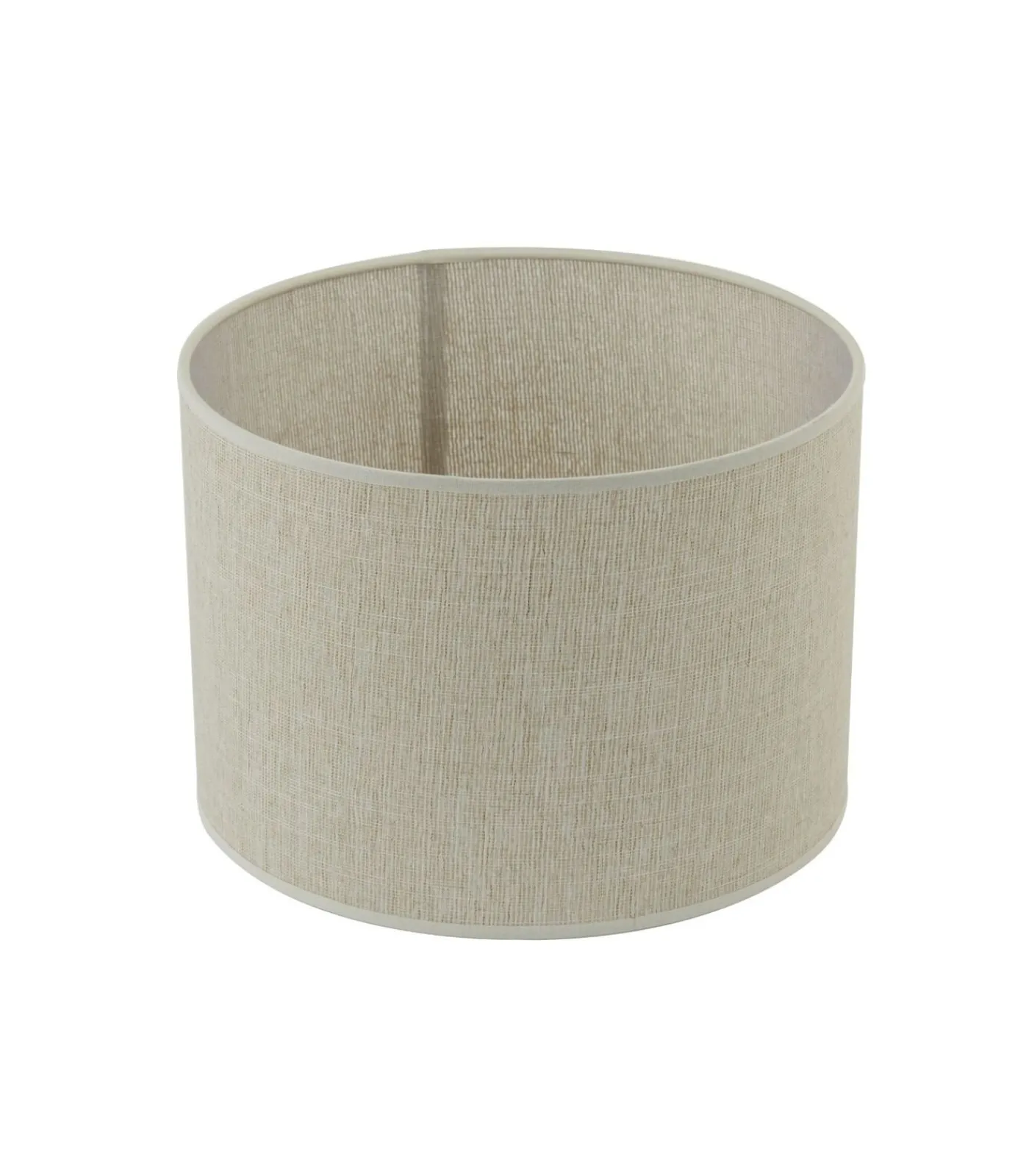 Light & Living Cilinder Lampenkap Breska - Parel Wit - Ø40x30cm