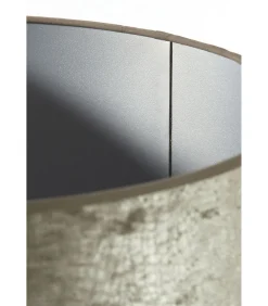 Light & Living Cilinder Lampenkap Chelsea - Zilver - Ø35x30cm