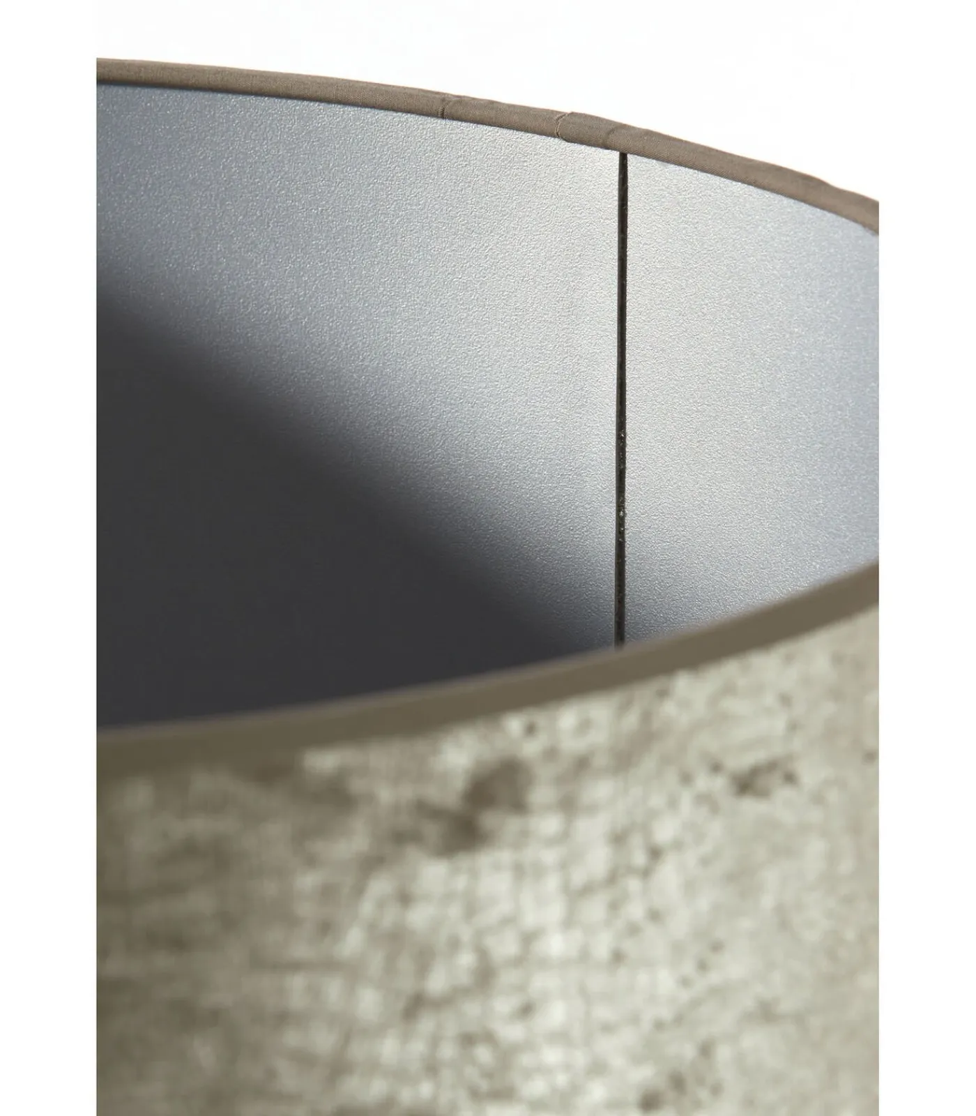 Light & Living Cilinder Lampenkap Chelsea - Zilver - Ø35x30cm