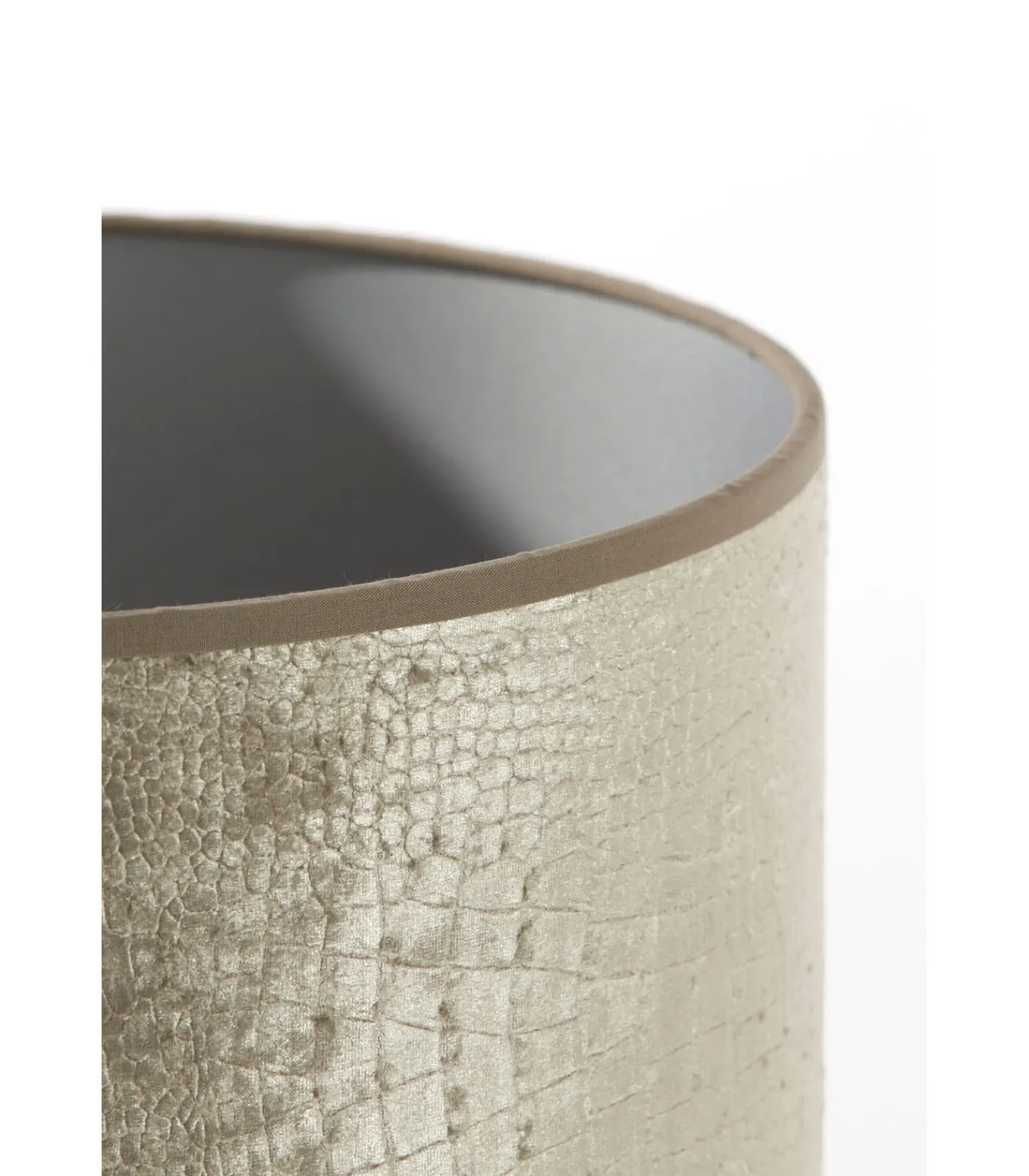 Hot Cilinder Lampenkap Chelsea - Zilver - Ø30x21cm Lampenkappen