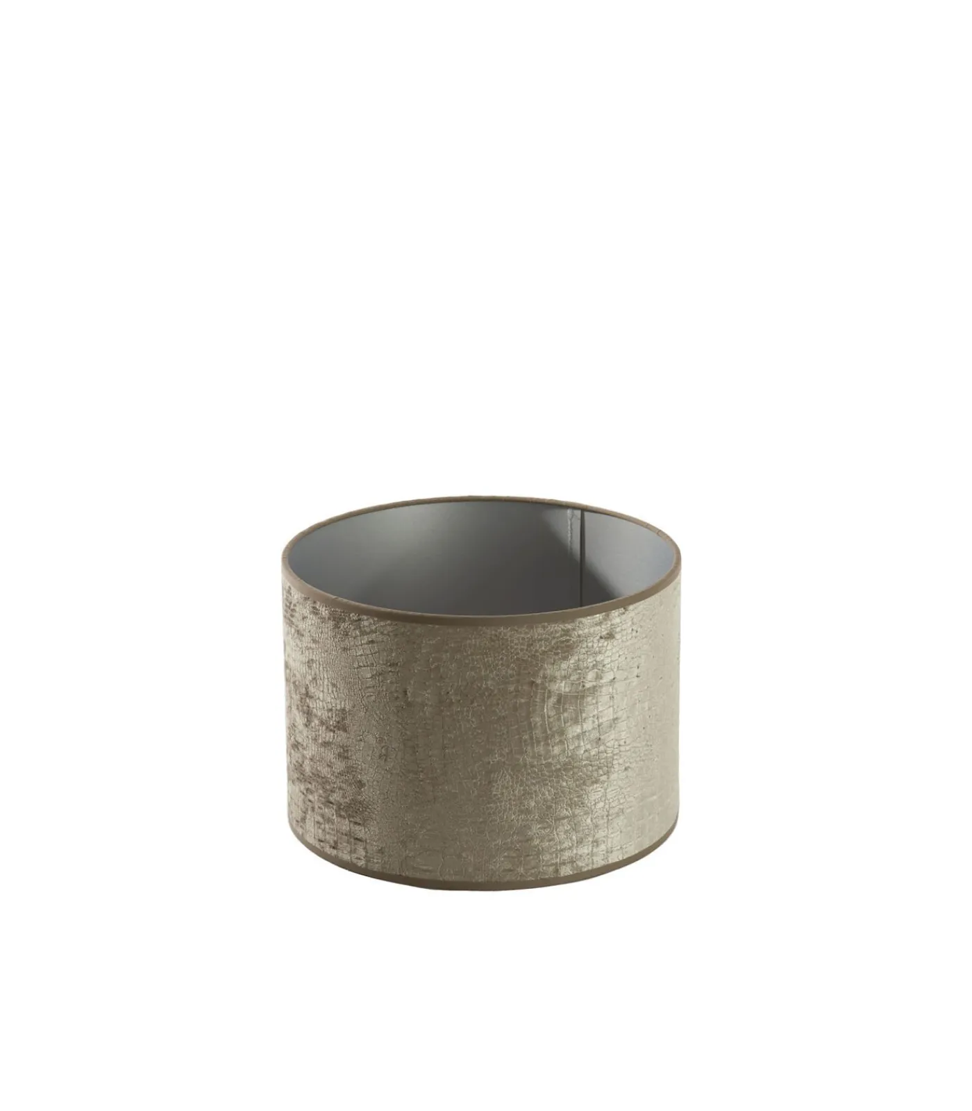 Hot Cilinder Lampenkap Chelsea - Zilver - Ø30x21cm Lampenkappen