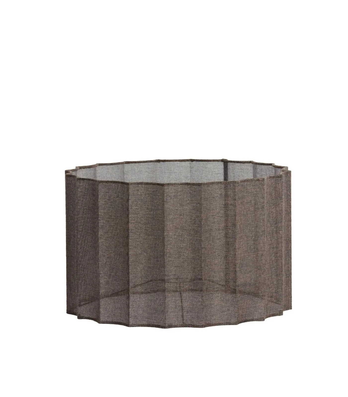 Light & Living Cilinder lampenkap Disli - Donkerbruin - Ø40cm