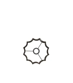 Online Cilinder lampenkap Disli - Donkerbruin - Ø24cm Lampenkappen