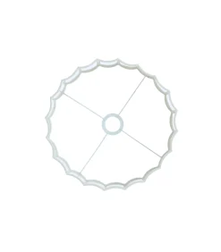 Light & Living Cilinder lampenkap Disli - Wit - Ø35cm