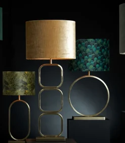 Light & Living Cilinder Lampenkap Gemstone - Brons - Ø40x30cm