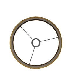 Cilinder Lampenkap Gemstone - Goud - Ø40x30cm Lampenkappen