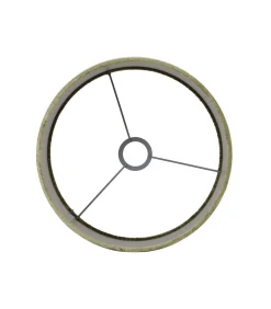 Clearance Cilinder Lampenkap Gemstone - Olijfgroen - Ø30x21cm Lampenkappen