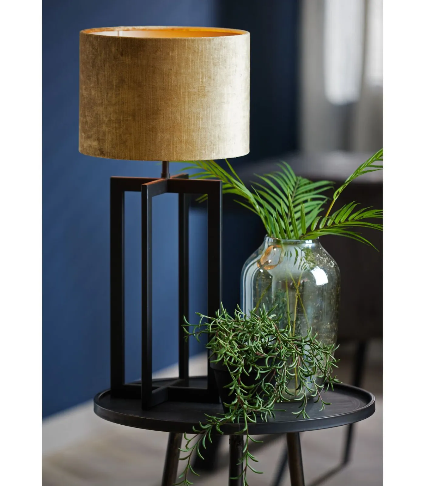 Hot Cilinder Lampenkap Gemstone - Brons - Ø30x21cm Lampenkappen