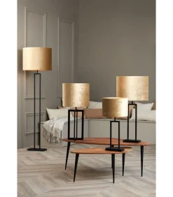 Hot Cilinder Lampenkap Gemstone - Brons - Ø30x21cm Lampenkappen