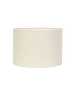 Light & Living Cilinder Lampenkap Livigno - Eiwit - Ø25cm