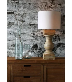 Online Cilinder Lampenkap Livigno - Eiwit - Ø30x21cm Lampenkappen