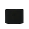 Light & Living Cilinder Lampenkap Livigno - Zwart - Ø35x25cm