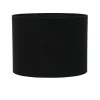 Light & Living Cilinder lampenkap Livigno - Zwart - Ø40x30cm