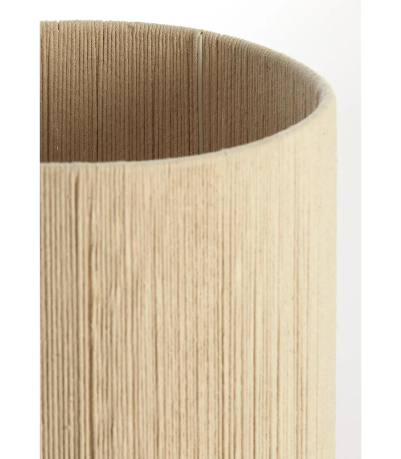 Hot Cilinder lampenkap Medan - Beige - 25x25x36cm Lampenkappen