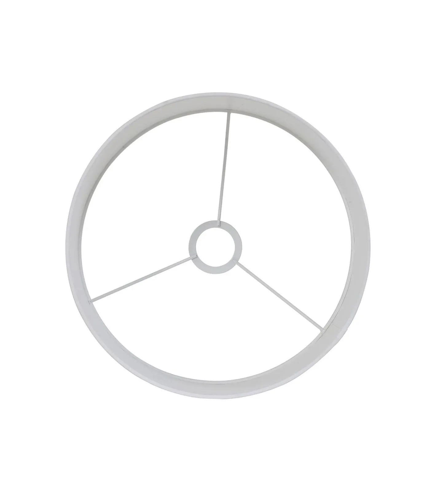 Clearance Cilinder Lampenkap Polycotton - Wit - Ø30x21cm Lampenkappen