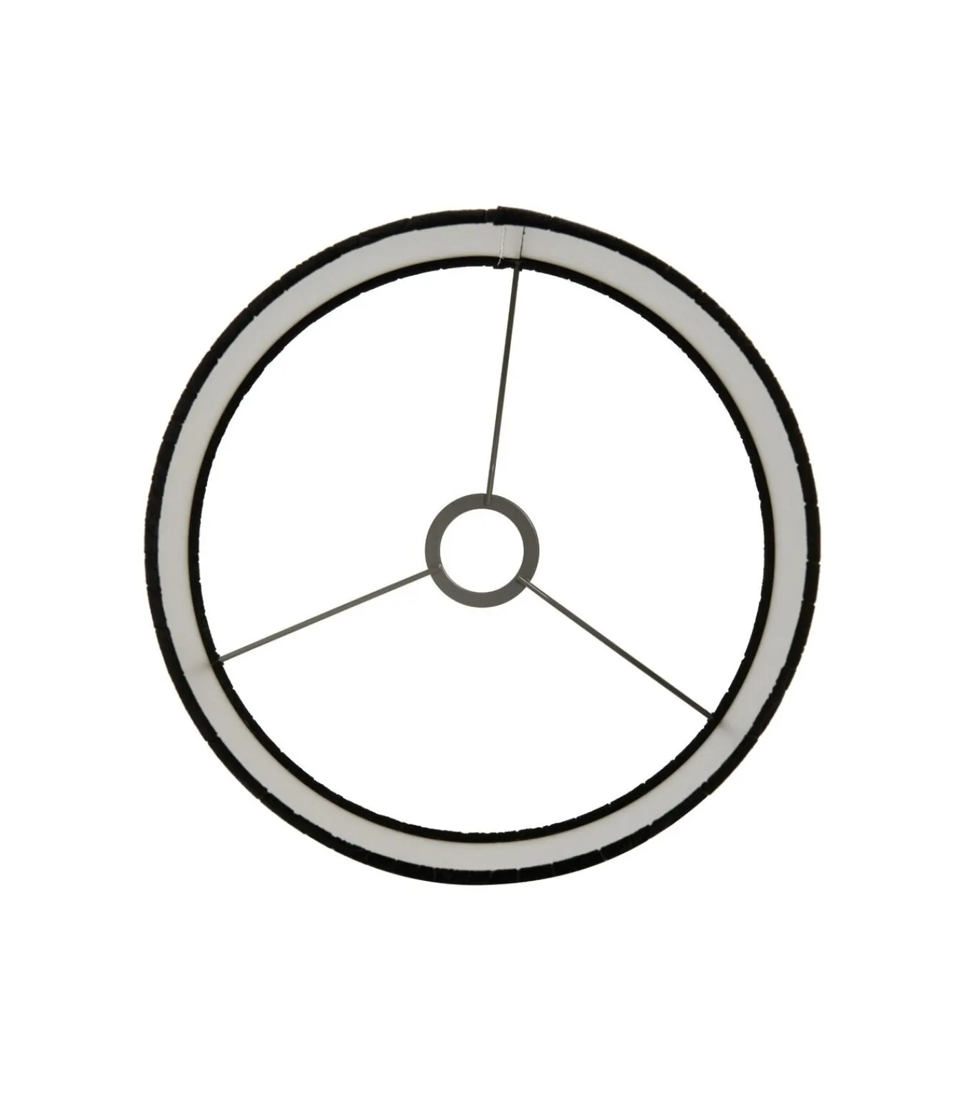 Outlet Cilinder Lampenkap Praya - Zwart - Ø30x21cm Lampenkappen