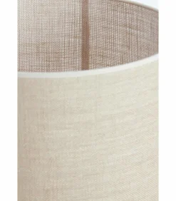 Light & Living Cilinder lampenkap Sendai - Bruin - Ø35x40cm