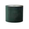 Light & Living Cilinder Lampenkap Velours - Dutch Green - Ø40x30cm