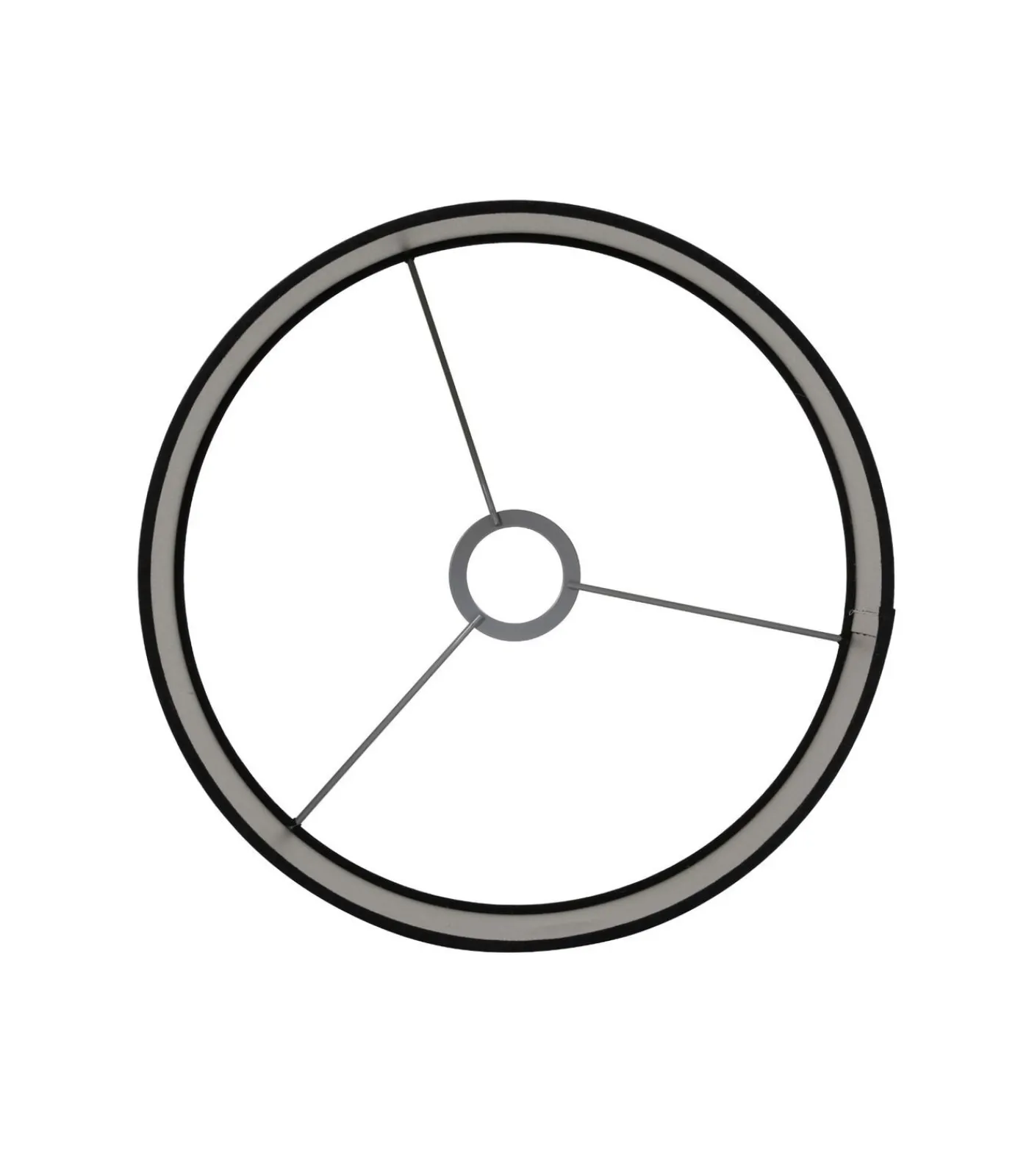 Discount Cilinder lampenkap Velours - Zwart - Ø50x38cm Lampenkappen