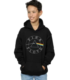 Kinderen Pink Floyd CIRCLE LOGO - Trui met kap - Zwart
