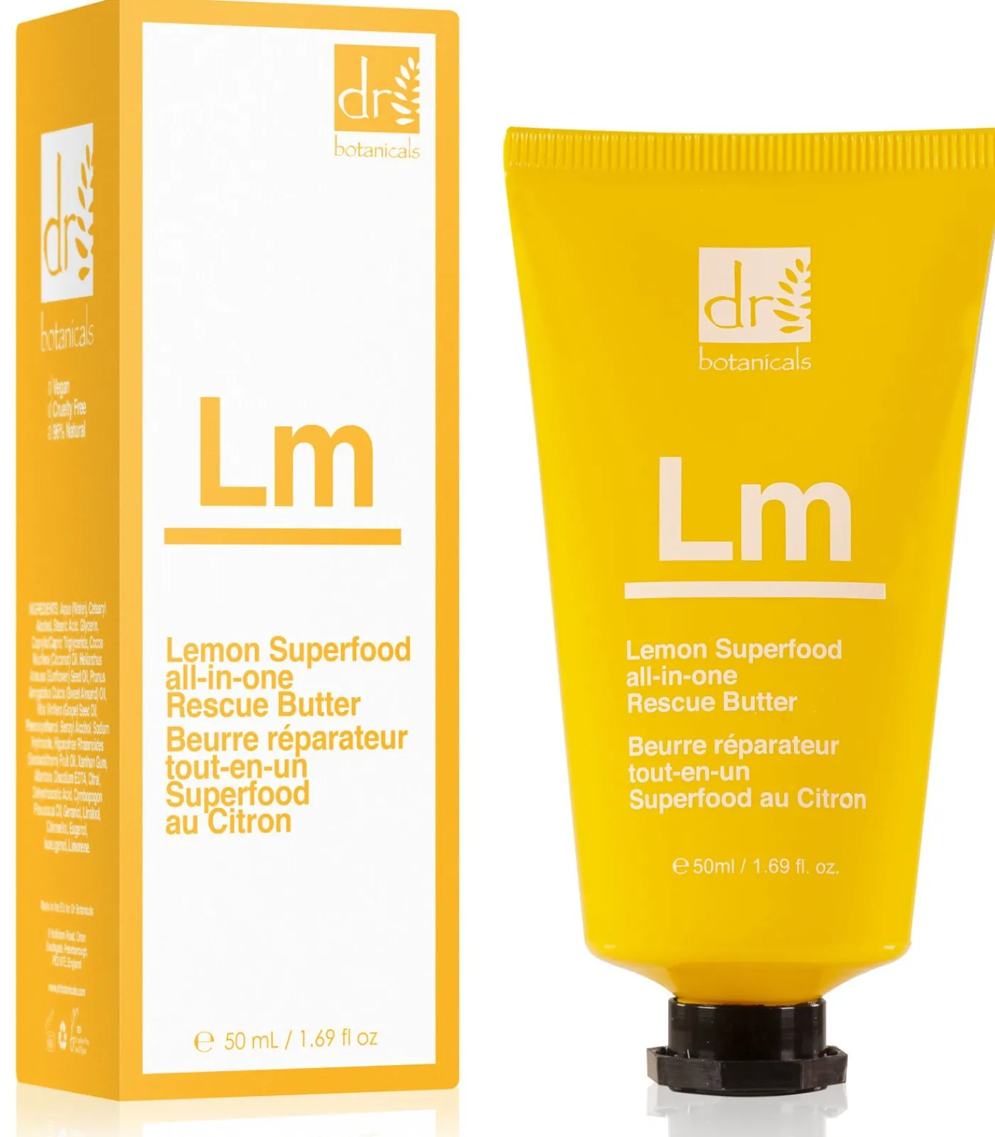 Hot Citroen Superfood All-in-One Rescue Butter 50ml EAN op tube Bodylotions & Bodymilks