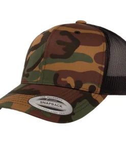 DAMES Flexfit CLASSIC - Baseball Pet - Donkergroen