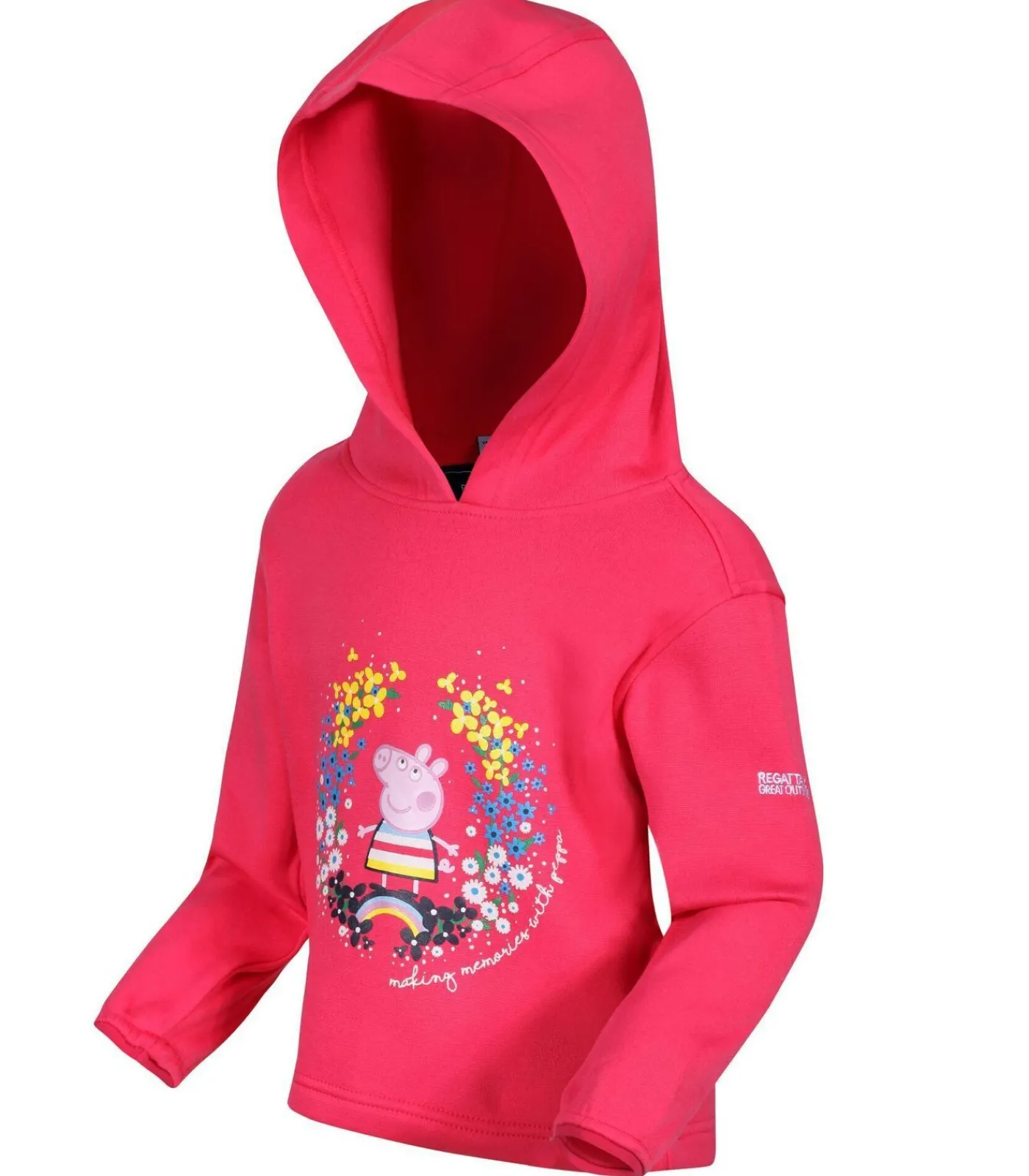 Sale CLASSIC - Trui met kap - Roze Kinderen Truien & Cardigans